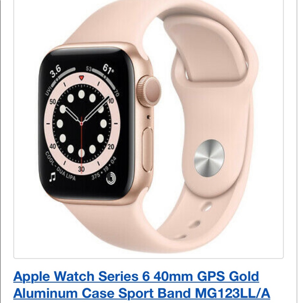 SOLD !!! Apple watch series 6